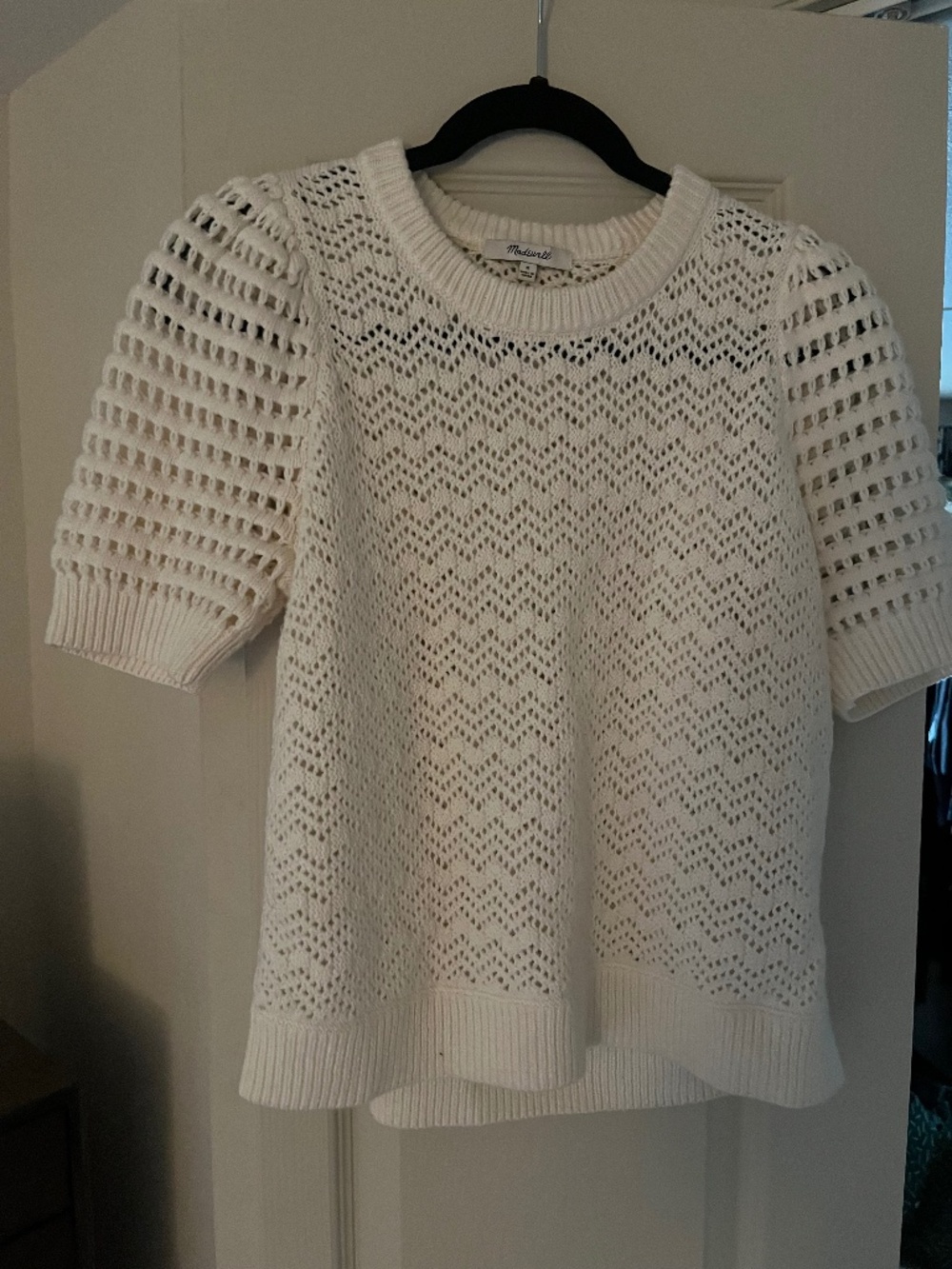 Madewell Pointelle Sweater Tee